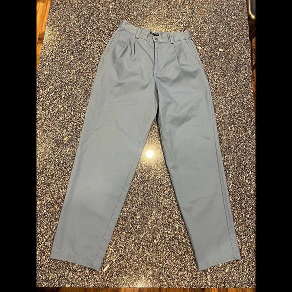 Ladies Dockers Khakis for Women Dress Powder Gray Blue Sz 6 Short (A12) - Picture 1 of 4